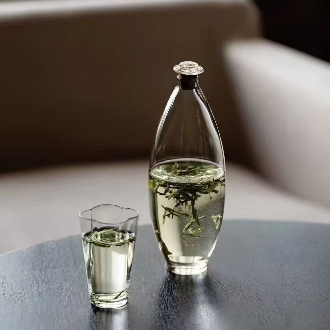 Cold Brew Bottle - Nieuwe Chinoiserie Cold Brew glazen fles,