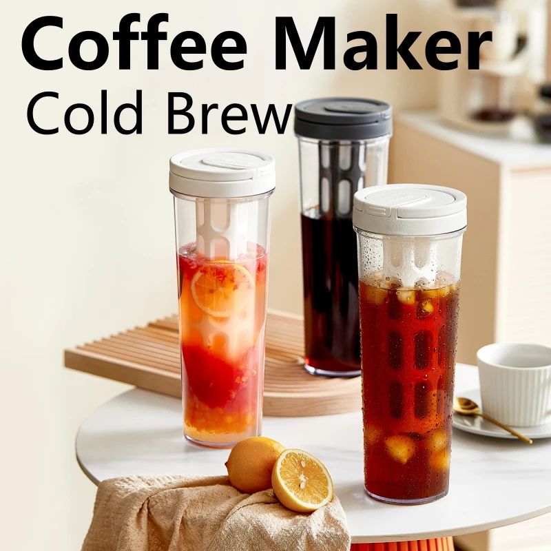Cold Brew Bottle - 1L Handmatig Cold Brew Koffiezetapparaat met