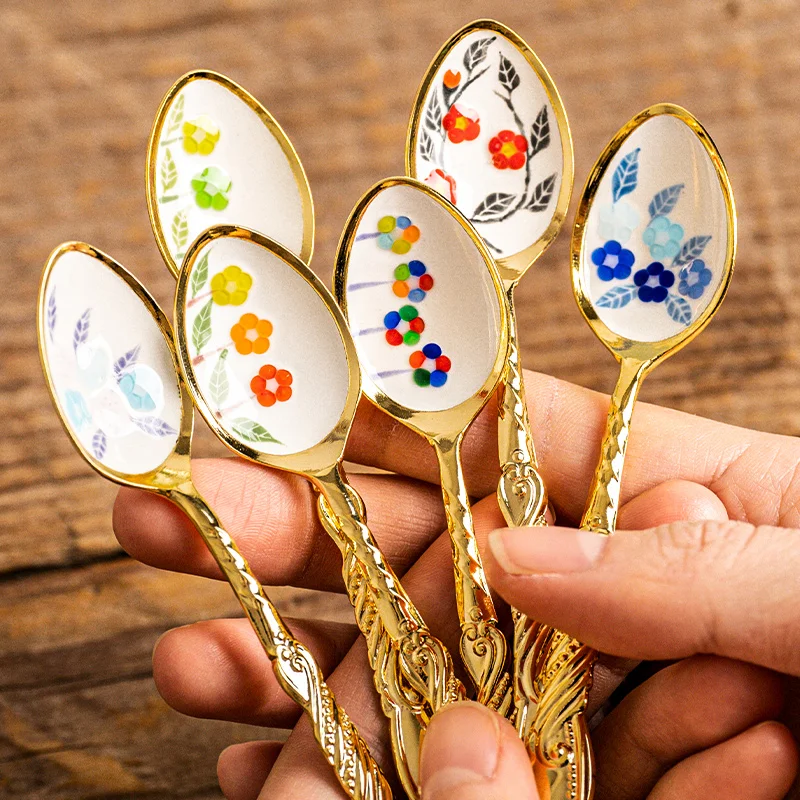 Coffee Tea Love - Japanse Hoge Moerbei Metaal Mooie Bloemen
