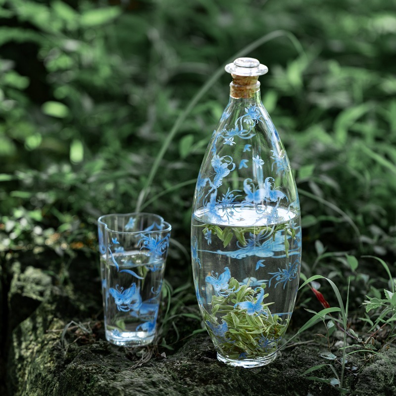 Cold Brew Bottle - Luxe glazen cold brew fles, luchtdichte