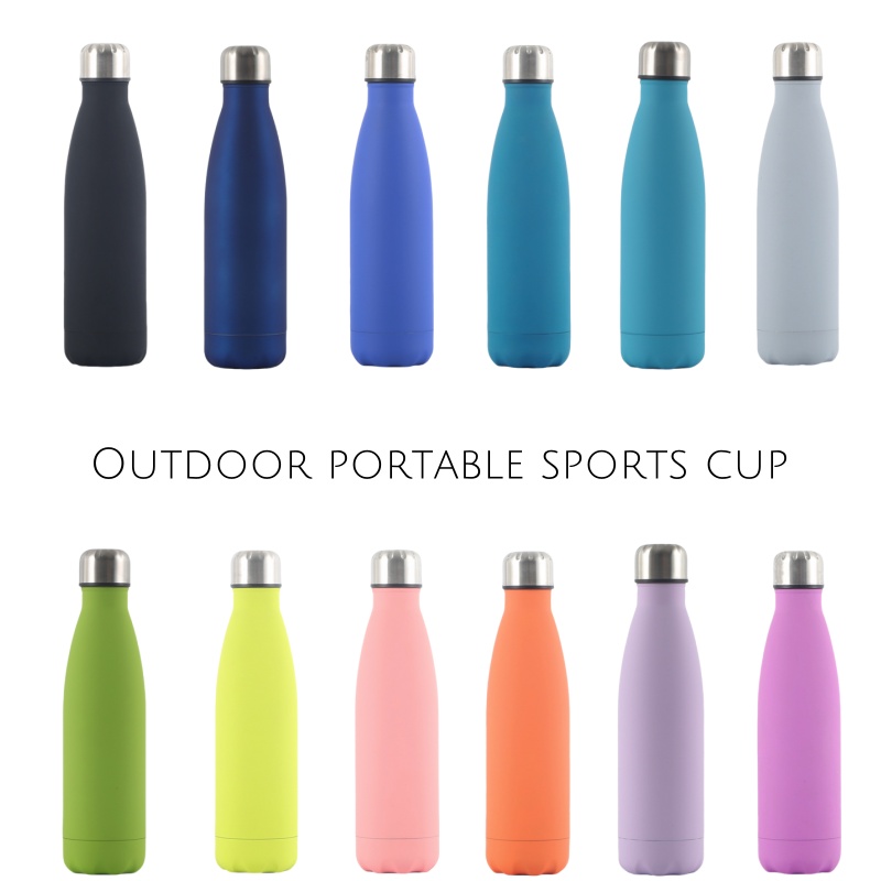 Cold Brew Bottle - Dubbelwandige roestvrijstalen waterfles Thermosfles Houd warm