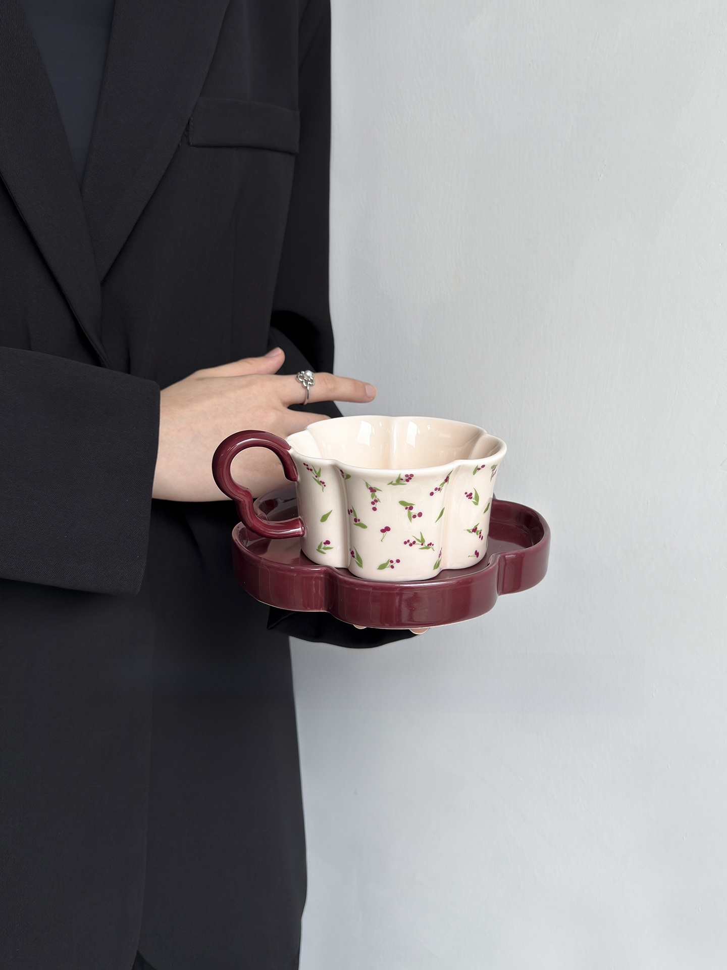 Retro kersen keramische koffie - Young Tea Coffee recensie en prijs