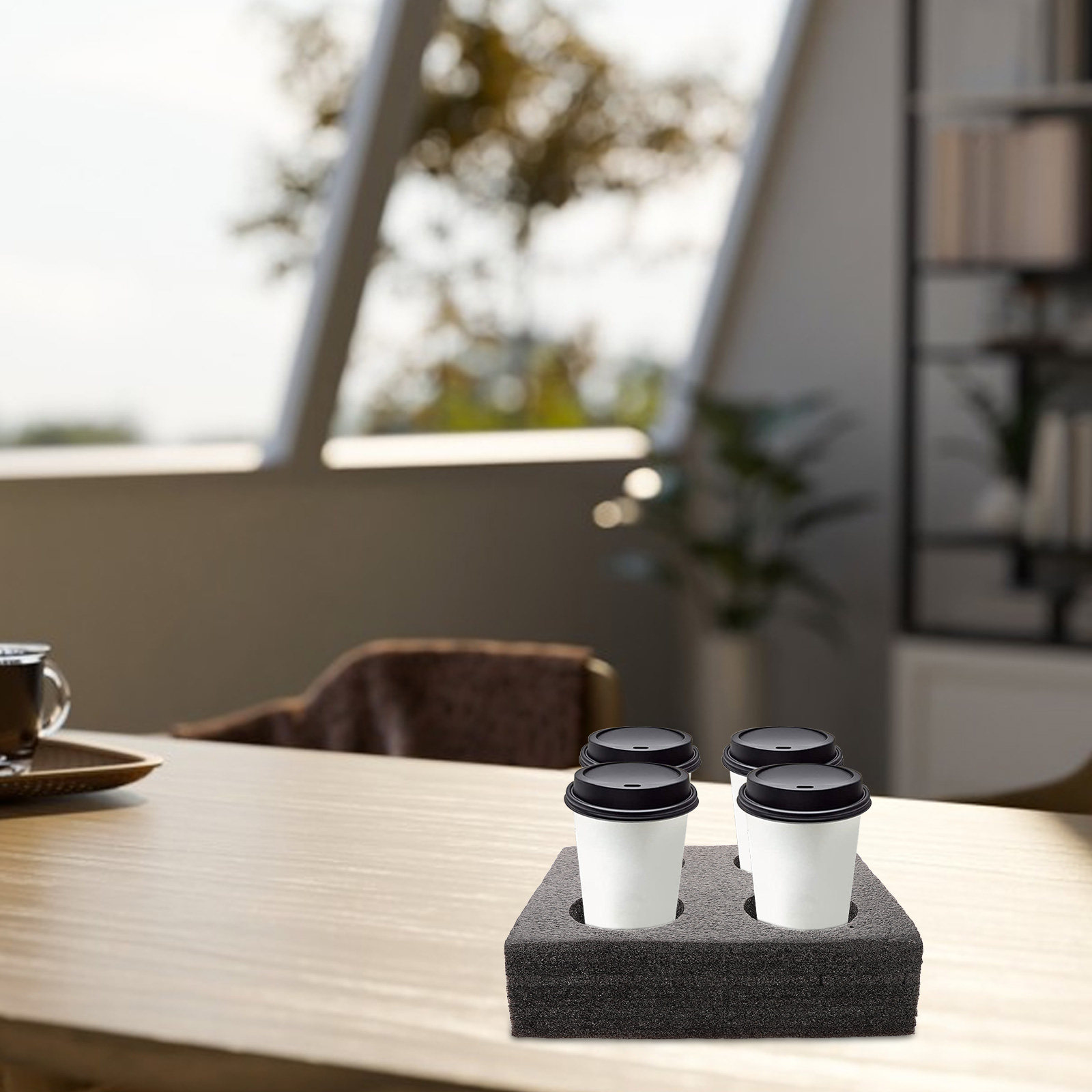 Multi-hole bekerdrager voor 4  - Coffee Tea Drink recensie en prijs