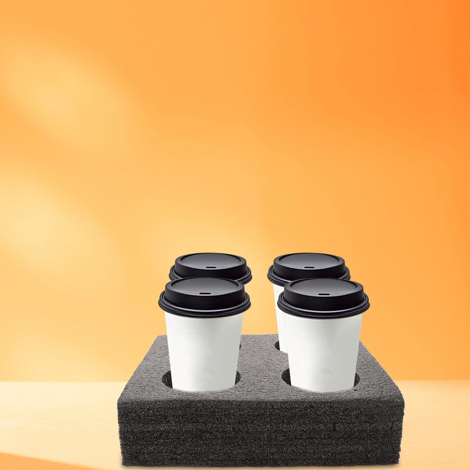 Multi-hole bekerdrager voor 4  - Coffee Tea Drink recensie en prijs