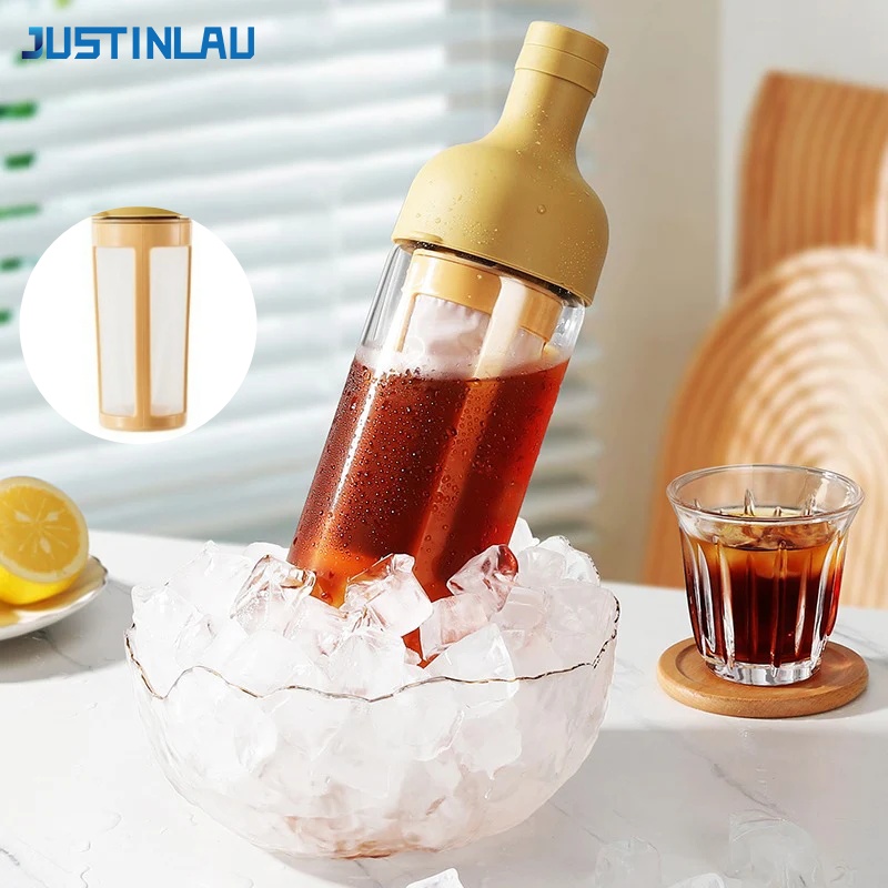 JUSTINLAU 1L Cold Brew Koffiek - Coffee And Tea Glass recensie en prijs