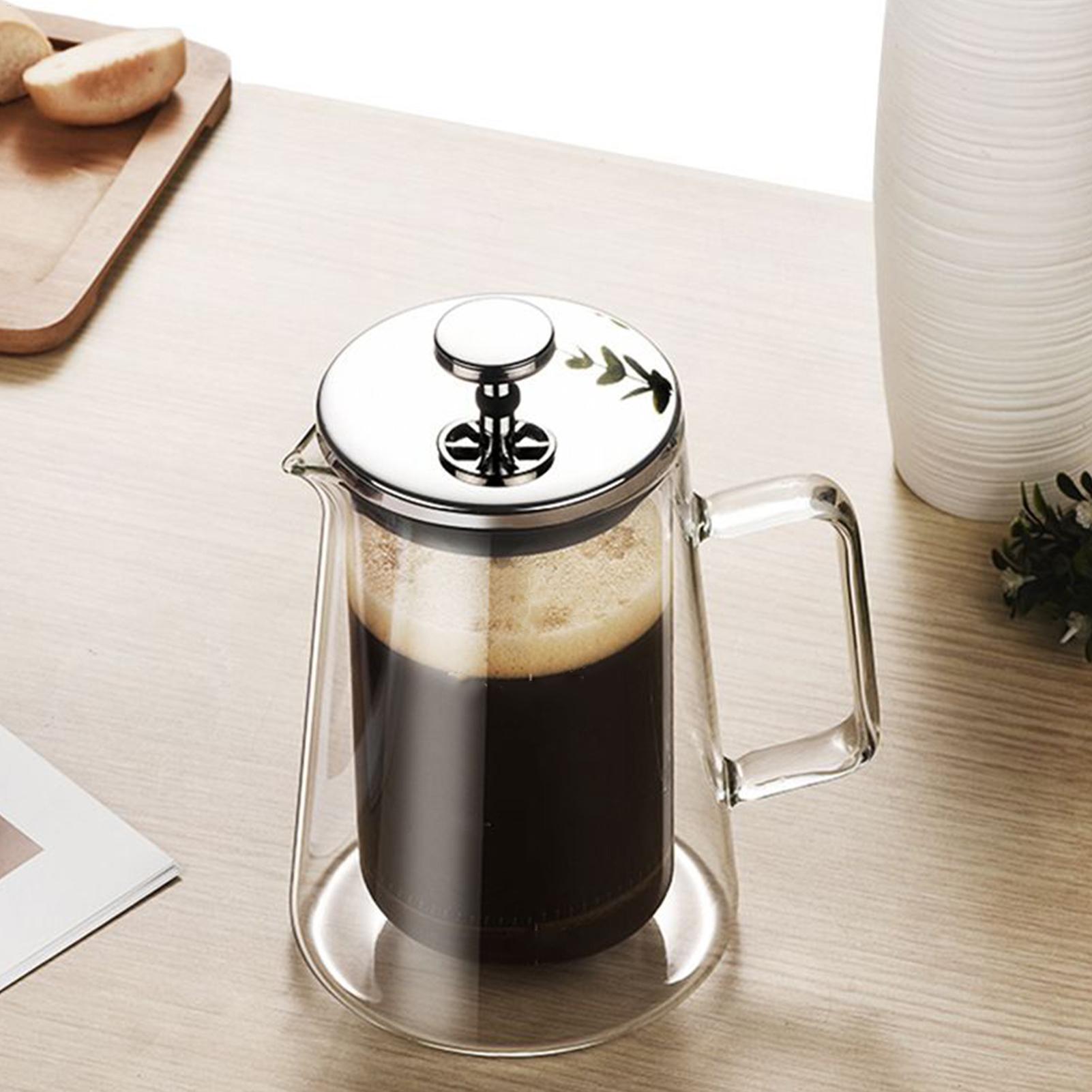 Koffiepersen Glas Roestvrij st - Coffee Tea Home recensie en prijs