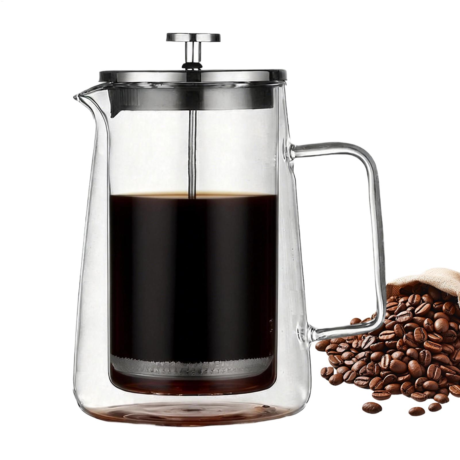 Koffiepersen Glas Roestvrij st - Coffee Tea Home recensie en prijs