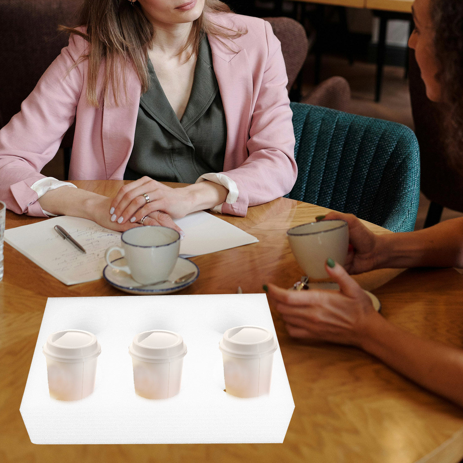 2 stuks drankbekerhouder lade  - Coffee Tea Drink recensie en prijs