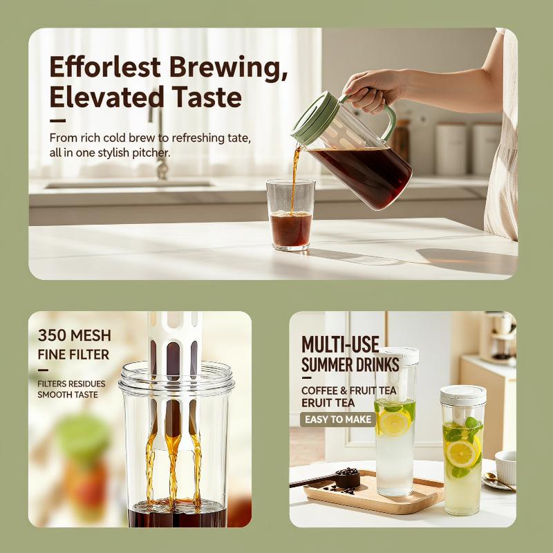 1L Handmatige Cold Brew Koffie - Cold Brew Bottle recensie en prijs