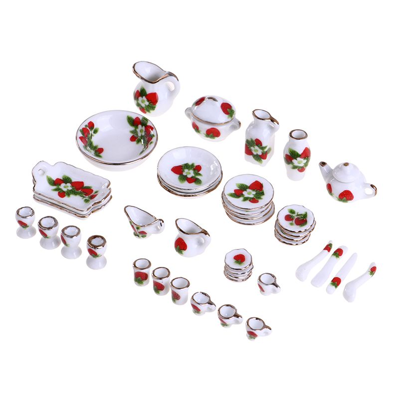 1 Set 1:12 Miniatuur Poppenhui - Tea Coffee Pot Set recensie en prijs