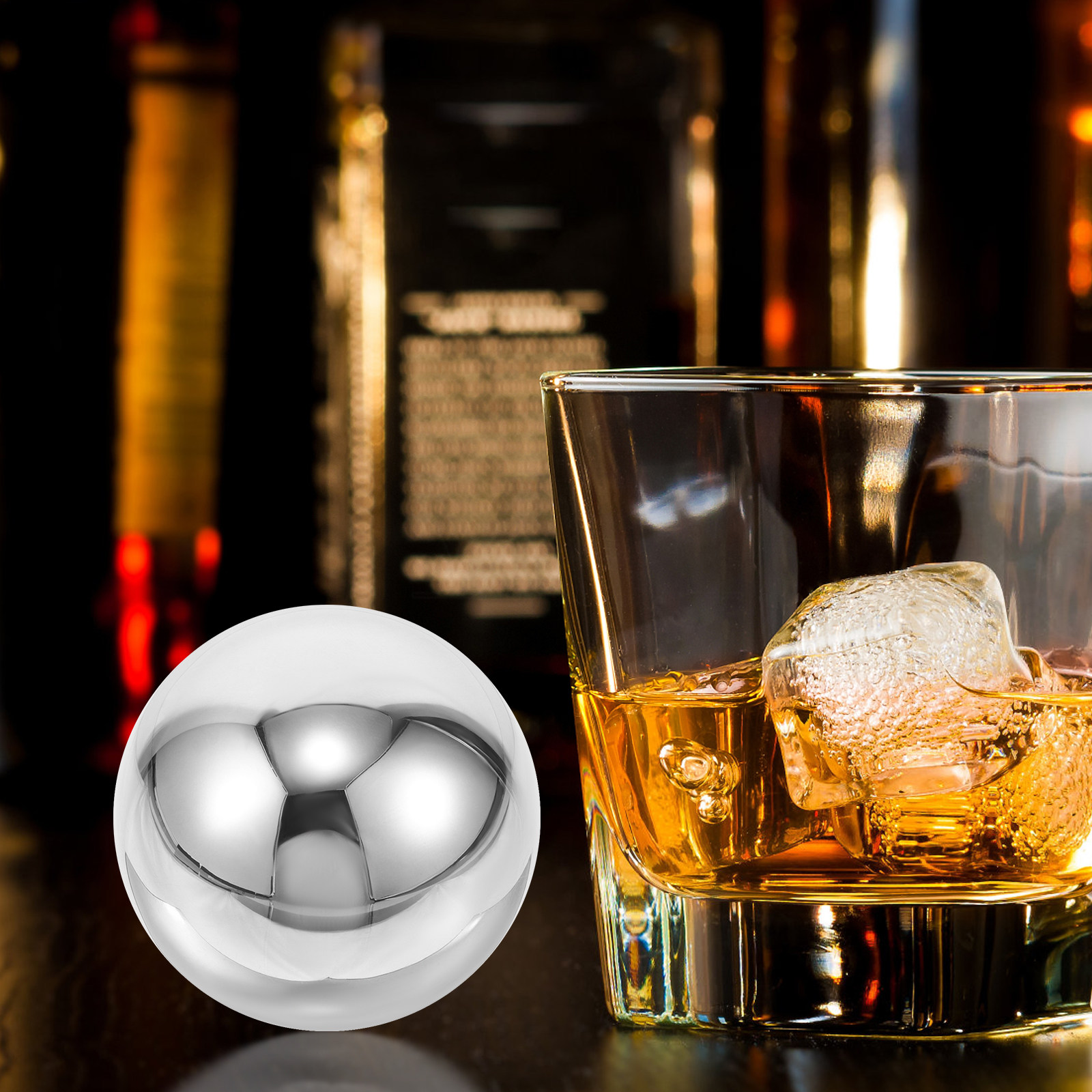 1 set roestvrijstalen koelball - Coffee Tea Drink recensie en prijs
