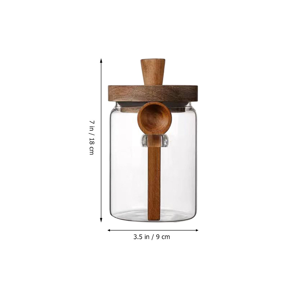 Glazen koffiebonen bewaarpot m - Coffee And Tea Glass recensie en prijs