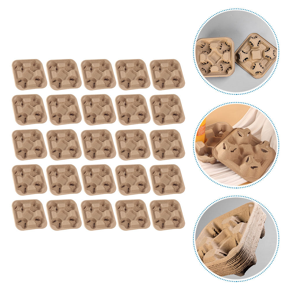 25 stuks vierkops papierpulp h - Coffee Tea Drink recensie en prijs