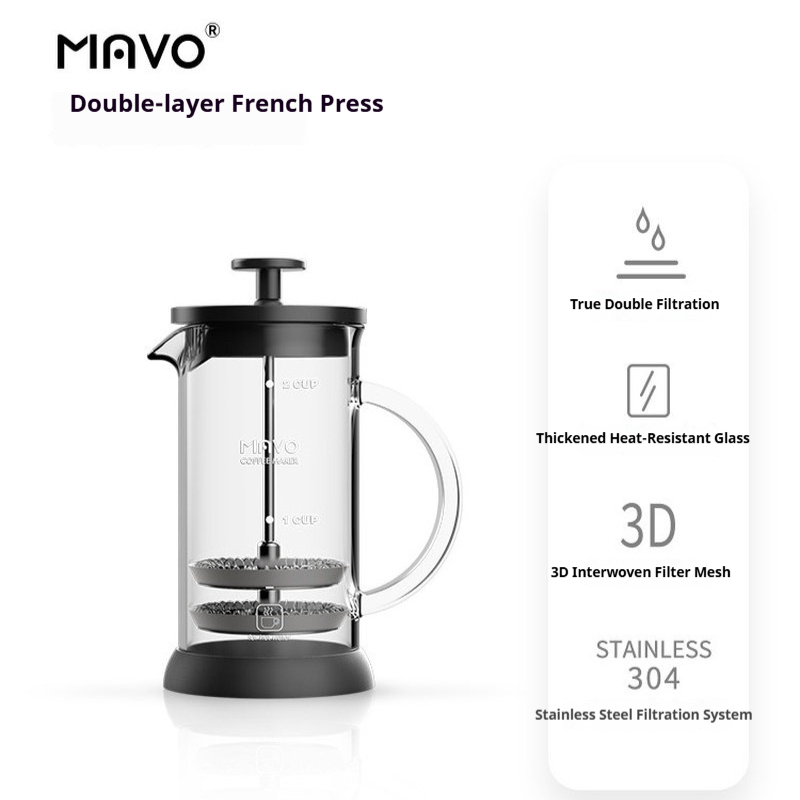 MAVO French Press Koffiezetapp - Coffee Tea Home recensie en prijs