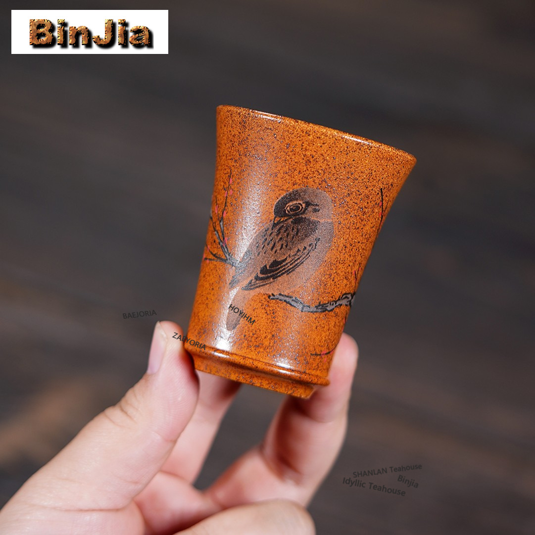 70ml Yixing Paarse Klei Vogel  - Coffee Tea Set Up recensie en prijs