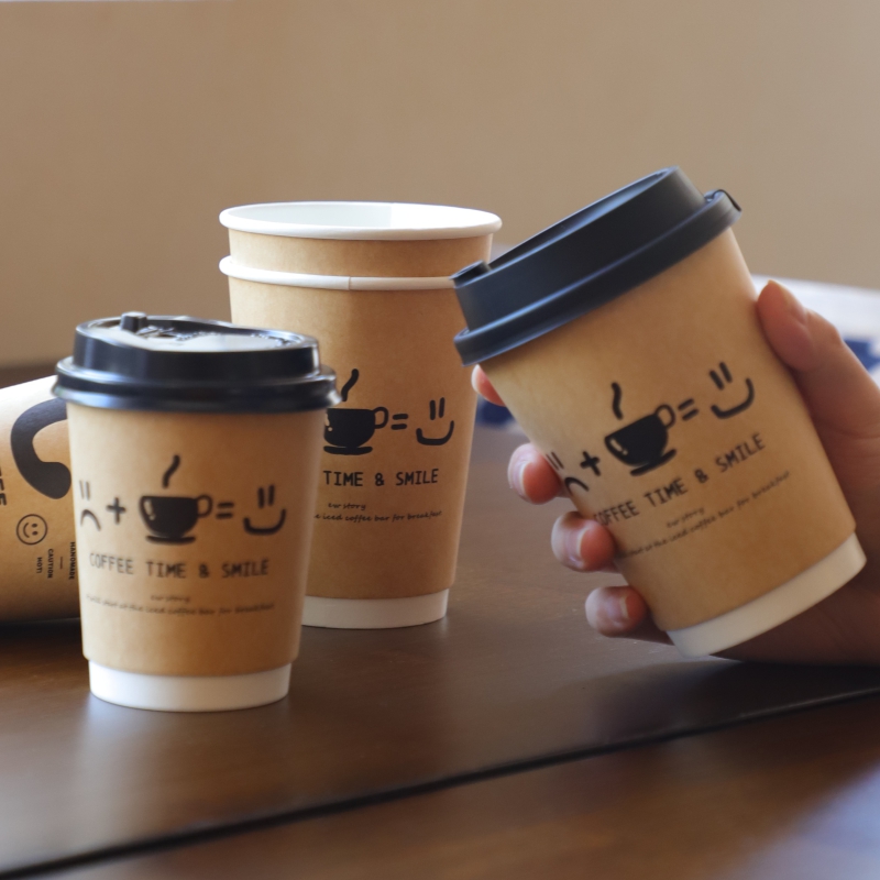 50 stuks 8/14oz wegwerp koffie - Wallpaper Coffee And Tea recensie en prijs