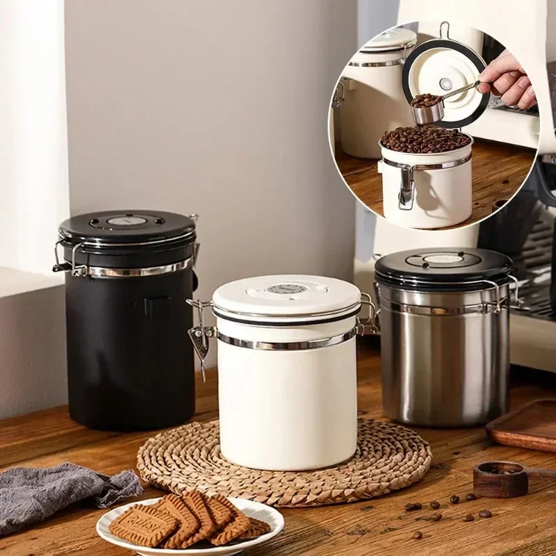 Koffiebus, luchtdichte roestvr - Coffee Tea Etc recensie en prijs
