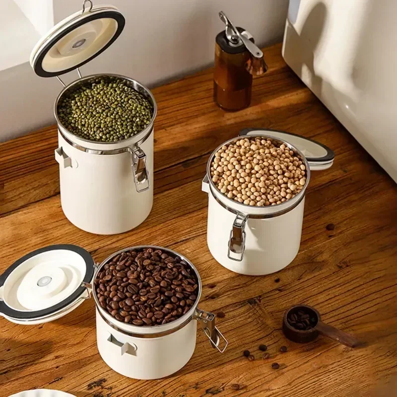 Koffiebus, luchtdichte roestvr - Coffee Tea Etc recensie en prijs