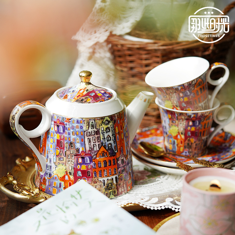Prachtige high-end Engelse aft - Tea Coffee Pot Set recensie en prijs